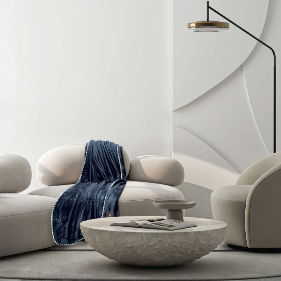 Κουβέρτα Fleece Καναπέ Greenwich Polo Club 4442 Royal...