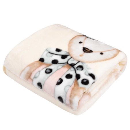 Κουβέρτα Βελουτέ Κούνιας Greenwich Polo Club 8859 Cream 110x140