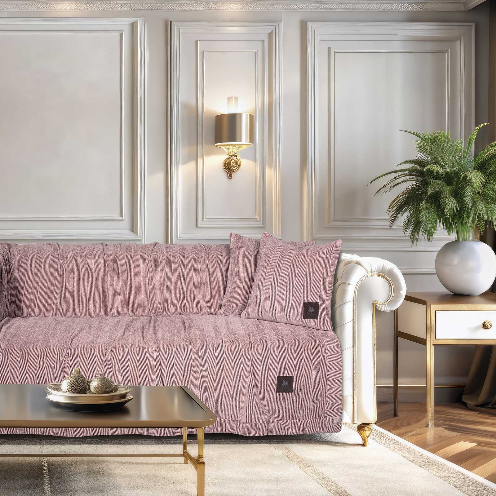 Ριχτάρι Τριθέσιου Greenwich Polo Club 3948 Pink 180x300