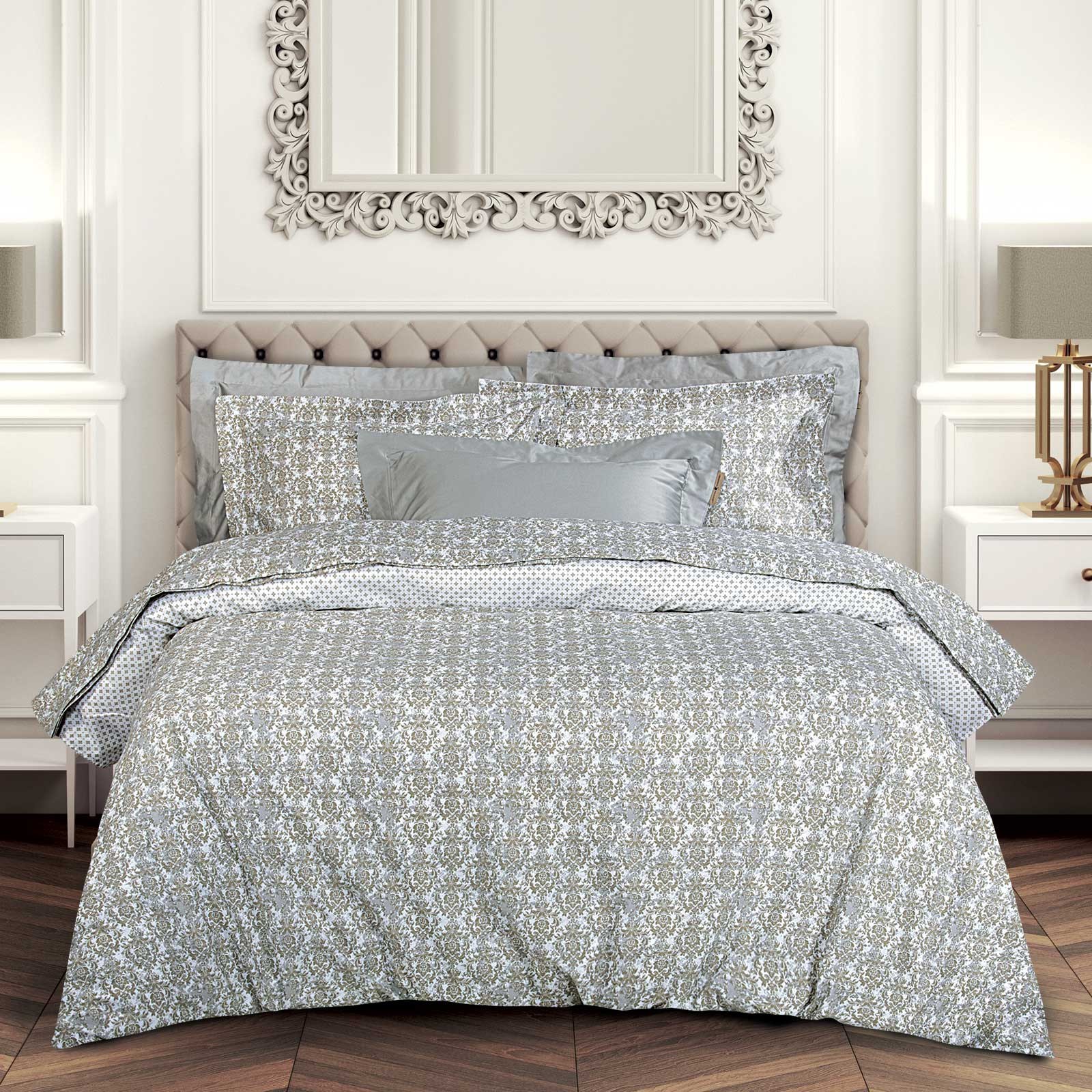 Σετ Παπλωματοθήκη Υπέρδιπλη 3 Τεμαχίων Greenwich Polo C