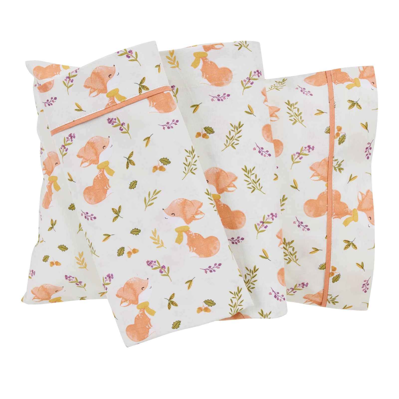 Σετ Σεντόνια Κούνιας 3 Τεμαχίων Das Baby 4978 Beige-Teracotta 130x170