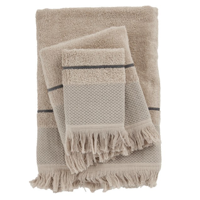 Σετ Πετσέτες 3 Τεμαχίων Das Home 0842 Taupe...