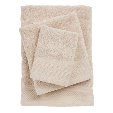 Σετ Πετσέτες 3 Τεμαχίων Das Home 0833 Taupe 30x50,50x90,70x140