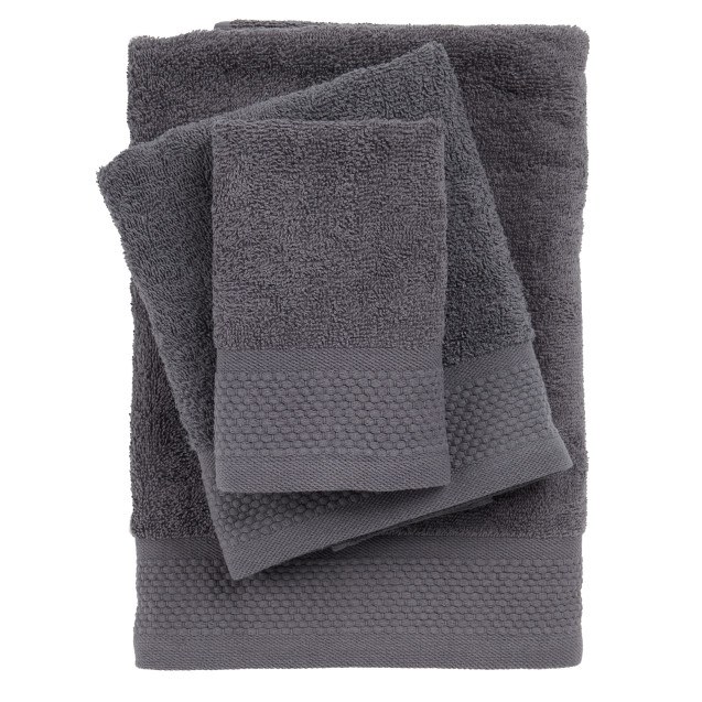 Σετ Πετσέτες 3 Τεμαχίων Das Home 0835 Dark Grey...