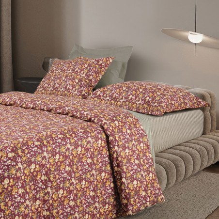 Σετ Σεντόνια King Size 4 Τεμαχίων Das Home 9683 Bordeaux-Green 260x280