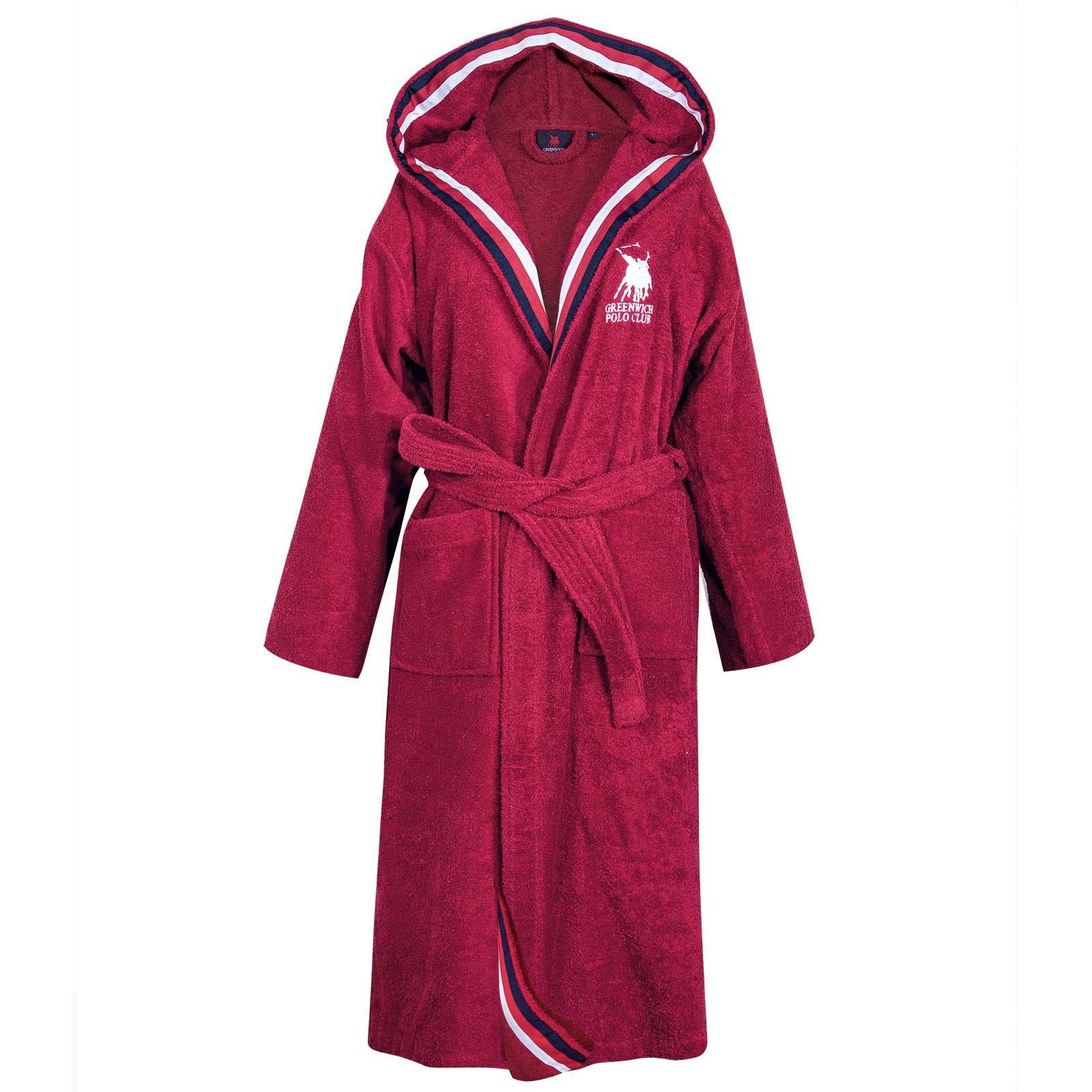 Μπουρνούζι Greenwich Polo Club 3061 Bordeaux SMALL