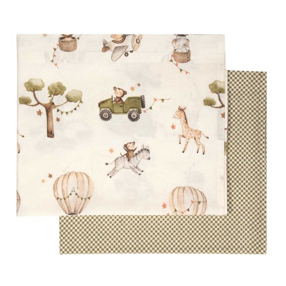 Σετ Σεντόνια Λίκνου 2 Τεμαχίων Greenwich Polo Club 8860...