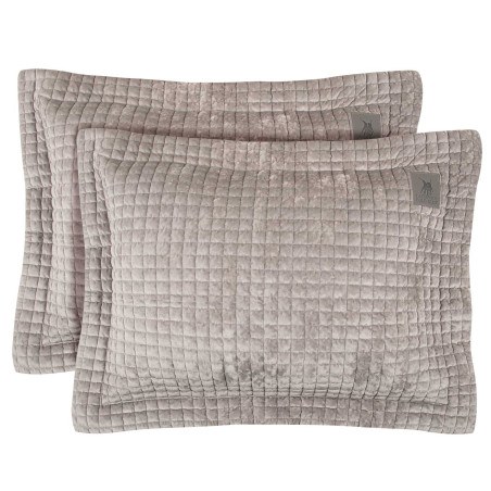 Σετ Μαξιλαροθήκες Διακόσμησης 2 Τεμαχίων Greenwich Polo Club 4432 Taupe 50x70+7