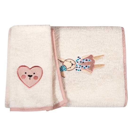 Σετ Βρεφικές Πετσέτες 2 Τεμαχίων Greenwich Polo Club 8859...