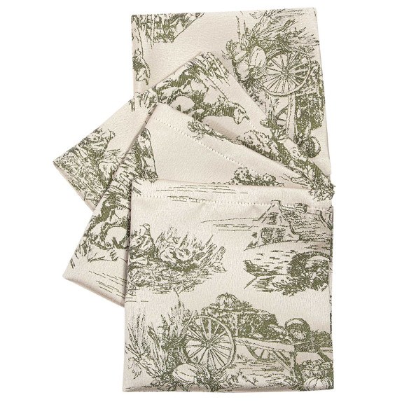 Σετ Πετσέτες Φαγητού 4 Τεμαχίων Greenwich Polo Club 3015...