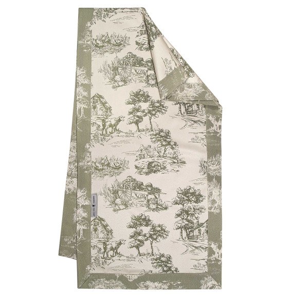 Runner Greenwich Polo Club 3015 Olive-Ecru 50x170