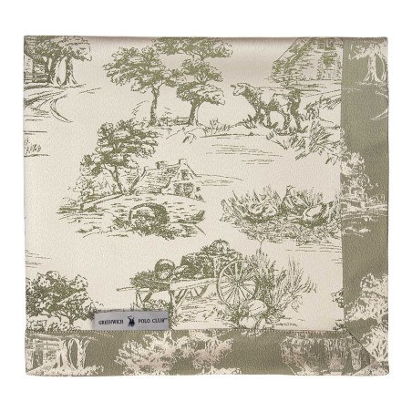 Τραπεζομάντηλο Greenwich Polo Club 3015 Olive-Ecru 170x240
