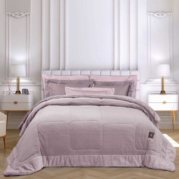 Κουβερτοπάπλωμα King Size με Γούνα Sherpa Greenwich Polo...