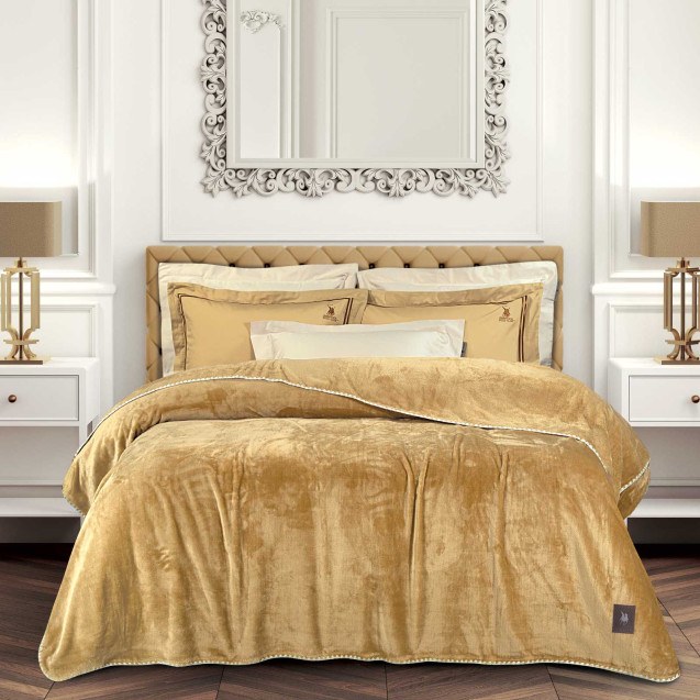 Κουβέρτα Fleece Υπέρδιπλη Greenwich Polo Club...