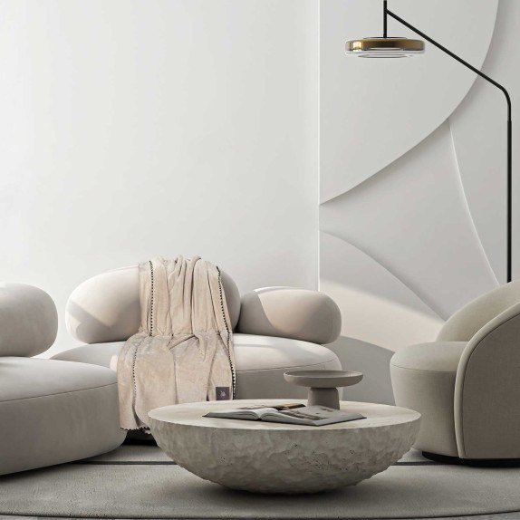 Κουβέρτα Fleece Καναπέ Greenwich Polo Club 4438 Beige...