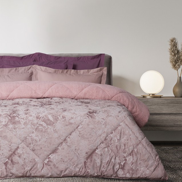 Κουβερτοπάπλωμα Υπέρδιπλο με Γούνα Sherpa Das...