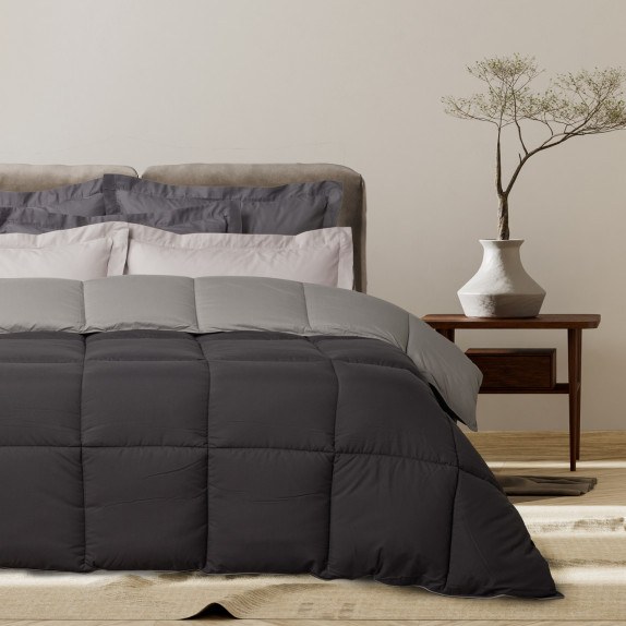 Πάπλωμα Υπέρδιπλο Das Home 9693 Grey-Black 220x240