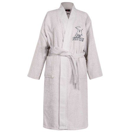 Μπουρνούζι Greenwich Polo Club 3213 Light Grey LARGE