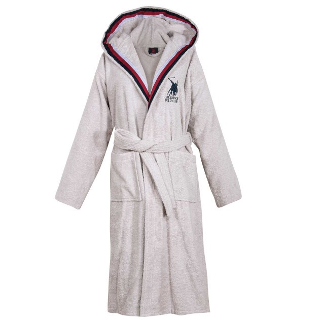 Μπουρνούζι Greenwich Polo Club 3064 Grey SMALL