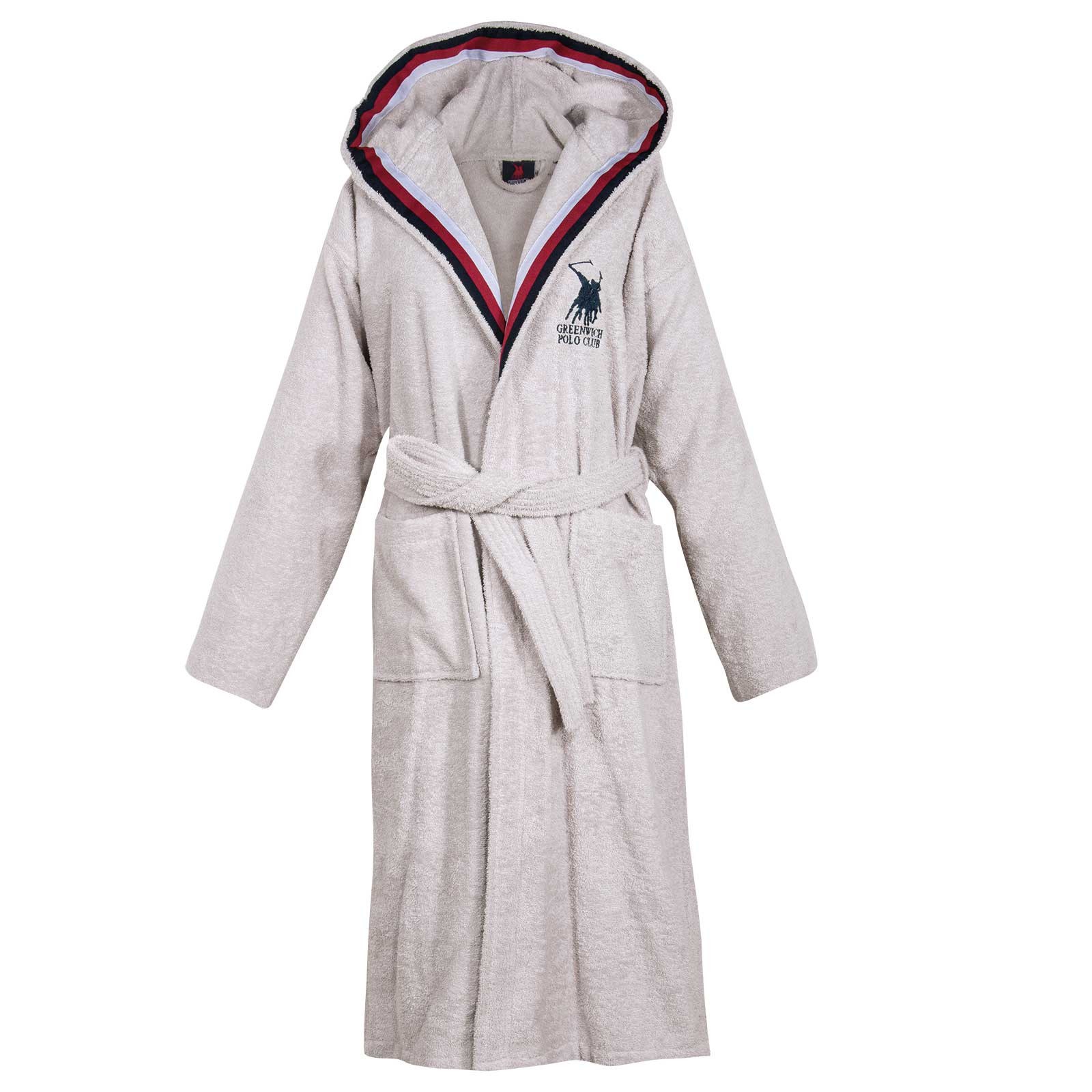 Μπουρνούζι Greenwich Polo Club 3064 Grey SMALL