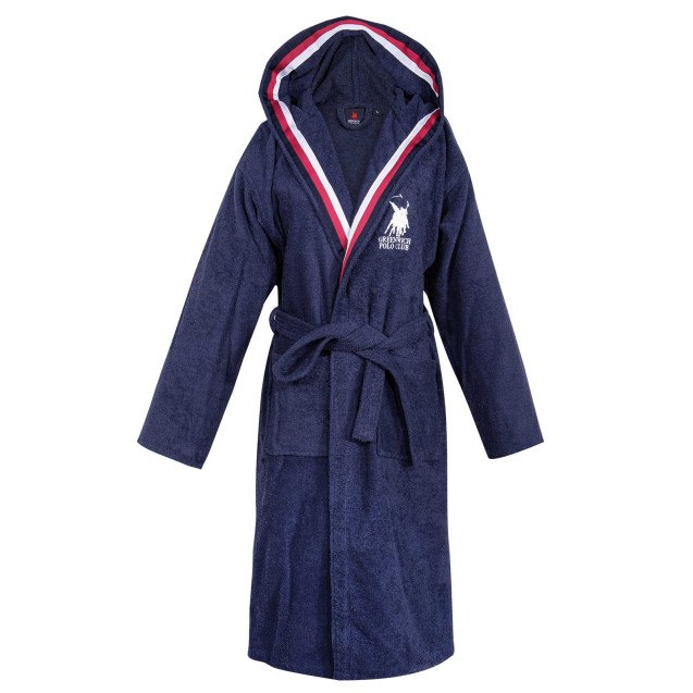 Μπουρνούζι Greenwich Polo Club 3063 Navy MEDIUM