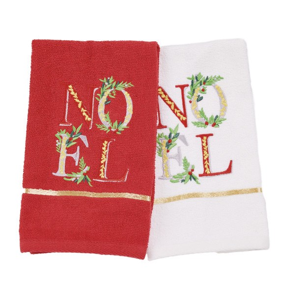 Χριστουγεννιάτικο Σετ Πετσέτες 2 Tεμαχίων Das Home 0813...