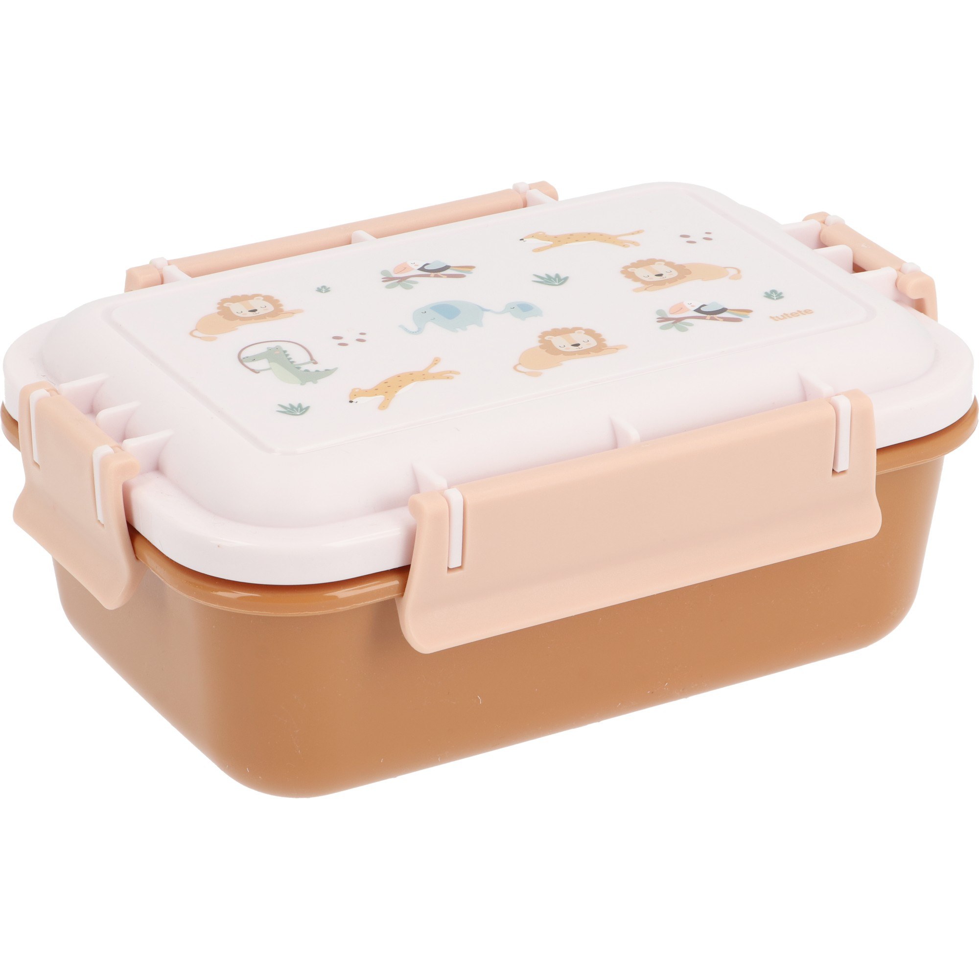 Μεγάλο φαγητοδοχείο με καπάκι ασφαλείας Savannah - Tutete