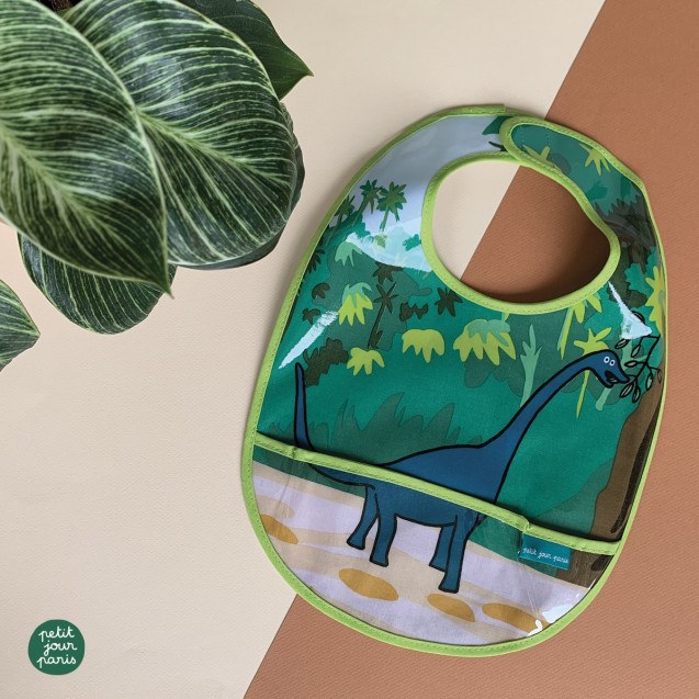 Αδιαβροχοποιημένη Σαλιάρα Mε Tσέπη Dinos -...