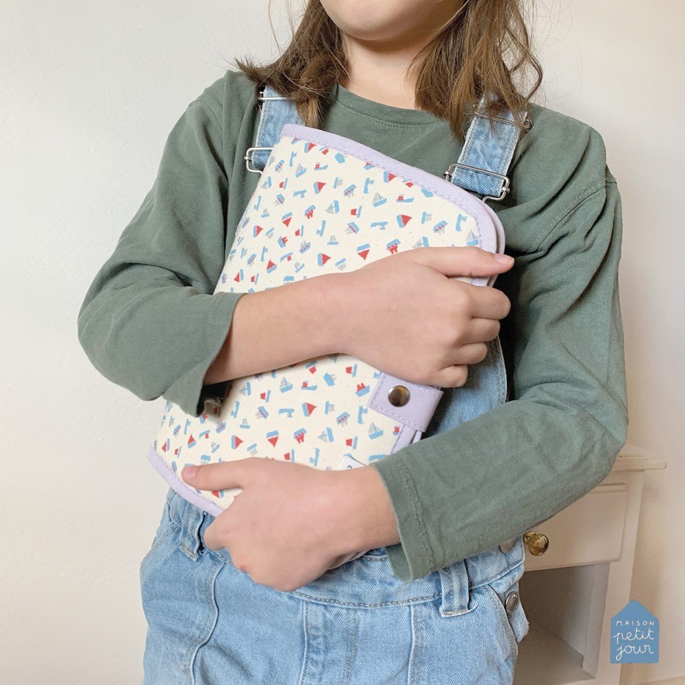 PETIT JOUR PARIS Κάλυμμα Βιβλιαρίου Υγείας Les Bateaux - Petit Jour Paris