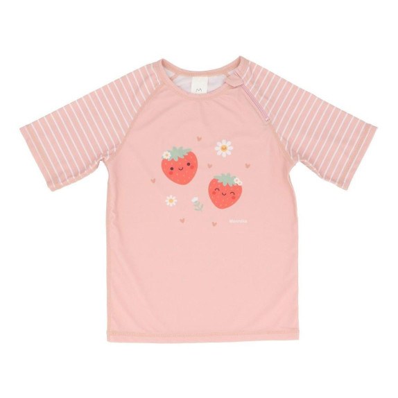 Μπλούζα αντηλιακής προστασίας Strawberries Monnëka - Για...