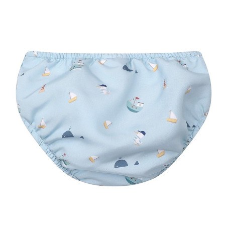 Εκπαιδευτικό μαγιό πάνας Fishing Boat Monnëka 12-18 Μηνών με προστασία από τον ήλιο.