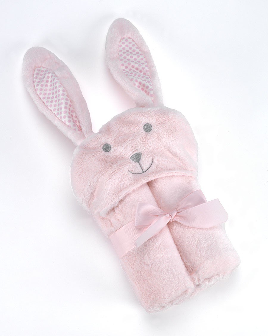 MORA SPAIN Κουβέρτα ΜORA POMPON RABBIT Ροζ 75Χ95 cm
