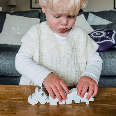 Ξυλινο Παζλ Ελεφαντάκι Orange Tree Toys (FSC®)