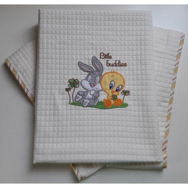 Κουβέρτα Πικέ 80Χ100cm BABY LOONEY TUNES