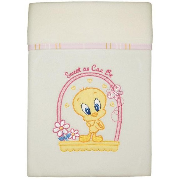 Κουβέρτα Fleece Κούνιας Baby Looney Tunes