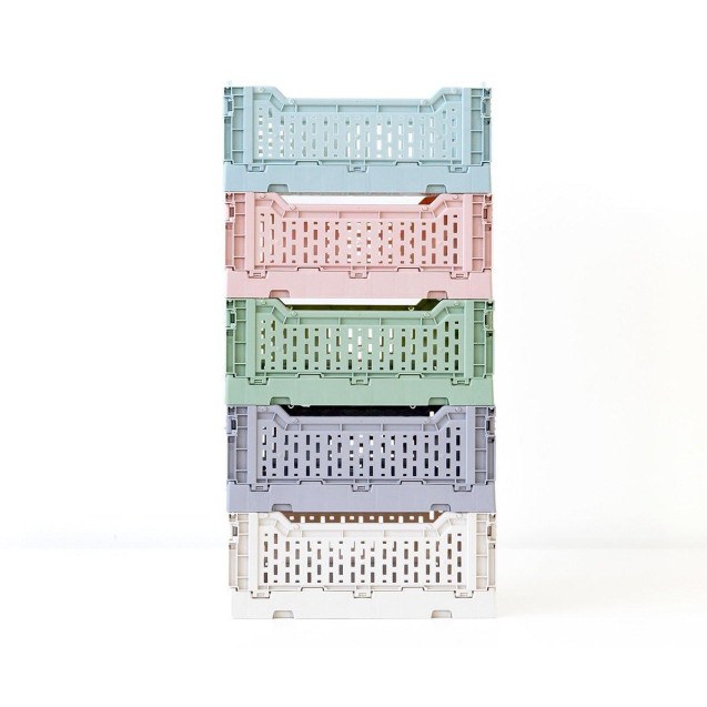 Πλαστικό καφάσι μικρό Γκρι της Monnëka