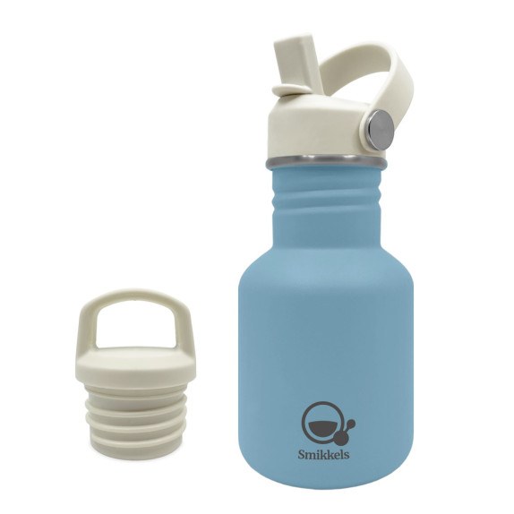 Μεταλλικό Παγούρι 350ml Μπλε Smikkels