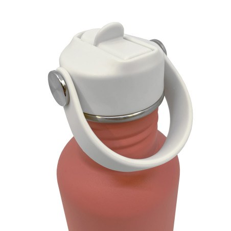 Μεταλλικό Παγούρι 350ml Ροζ Smikkels