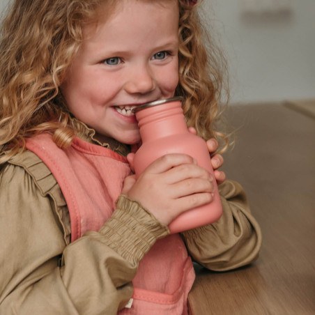 Μεταλλικό Παγούρι 350ml Ροζ Smikkels