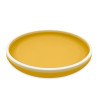 Πιάτο Σιλικόνης 18 cm - Κίτρινο - Smikkels