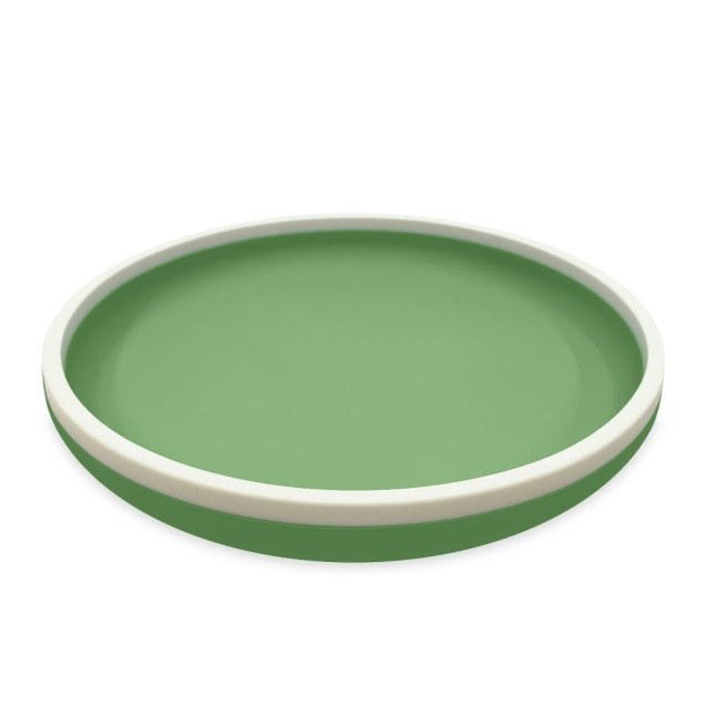 Πιάτο Σιλικόνης 18 cm - Πράσινο - Smikkels