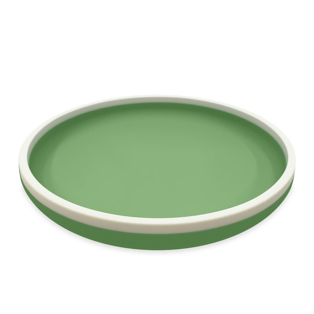 Πιάτο Σιλικόνης 18 cm - Πράσινο - Smikkels