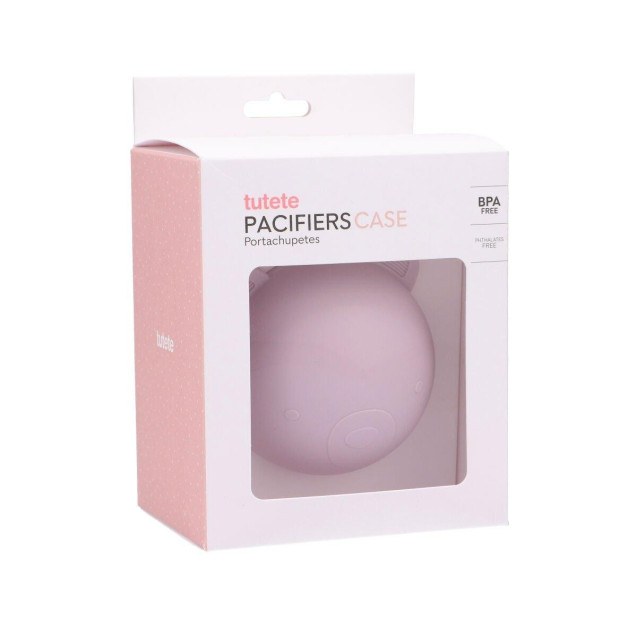 Θήκη για πιπίλες Bear Λιλά Tutete