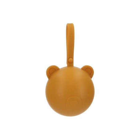 Θήκη για πιπίλες Bear Μουσταρδί Tutete