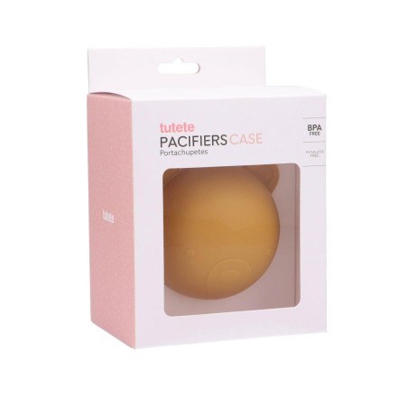 Θήκη για πιπίλες Bear Μουσταρδί Tutete