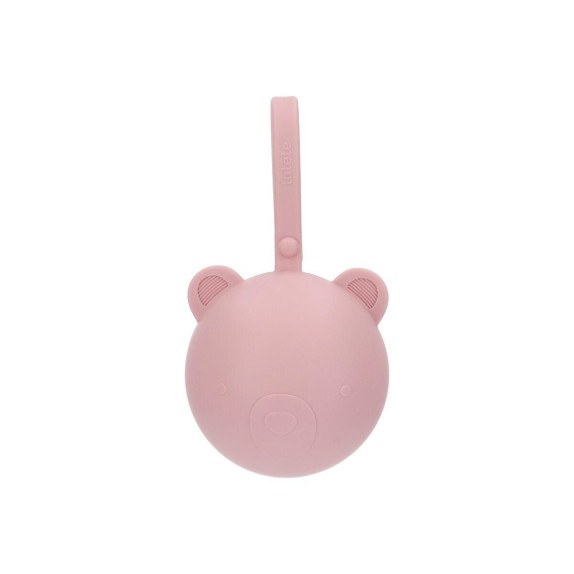 Θήκη για πιπίλες Bear Ροζ Tutete