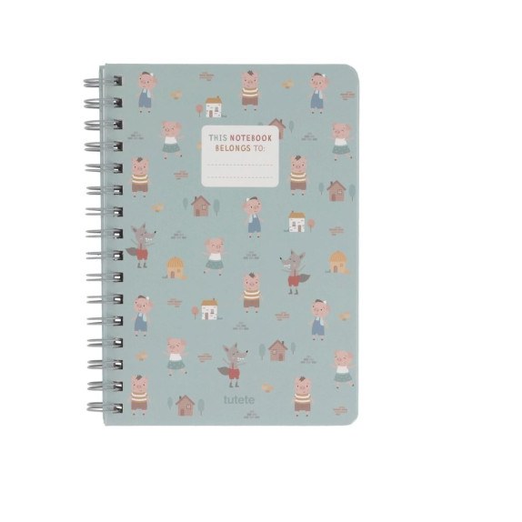 Τετράδιο 3 Little Pigs - Tutete