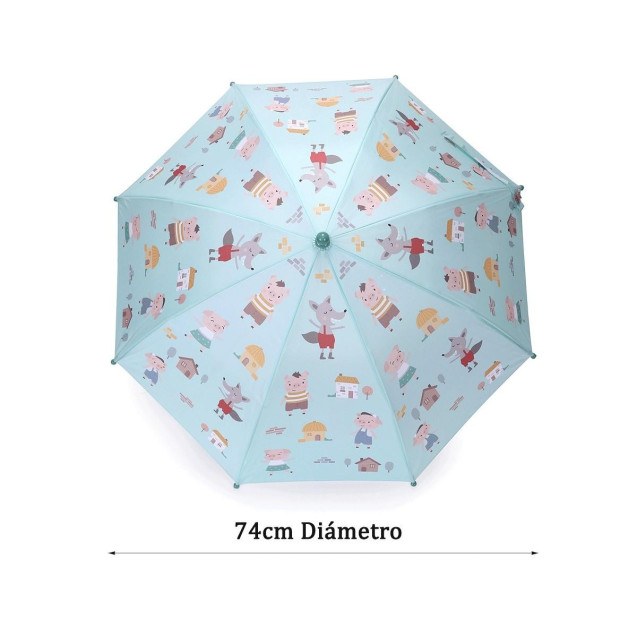 Παιδική Ομπρέλα 3 Little Pigs - Tutete