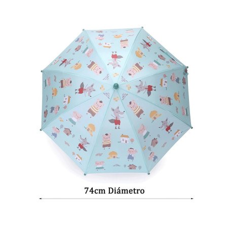 Παιδική Ομπρέλα 3 Little Pigs - Tutete