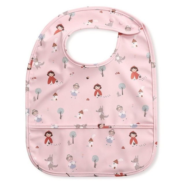 Αδιάβροχη Σαλιάρα με τσέπη Little Red - Tutete